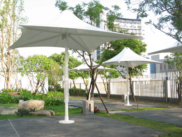 &nbsp; 工程名称:                        和硕联合办公室遮阳伞景观